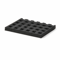 Coussinets anti-vibrations en caoutchouc pour refroidissement liquide de clusters GPU CDU, haute efficacité d'amortissement des chocs