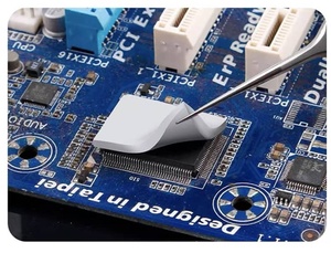 Thermal Conductive Pad Thermal Insulation Silicone Pad Thermal <b>Gap</b> Pad for CPU/LED/PCB Silicone Thermal Pad GPU SSD Thermal Pad - Product Image 2