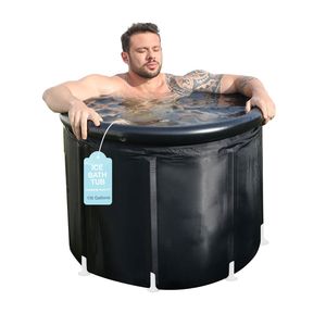 Vasca da Bagno Ghiacciata XXL Resistente - 102 GL Piscina Portatile con Design Multilivello e Pieghevole per Trattamenti Fitness all'Aperto - Product Image 4