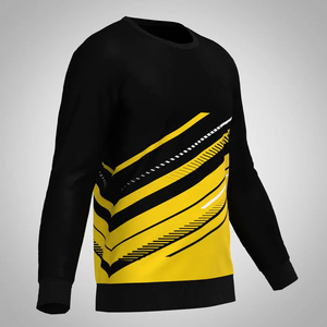 Sweat-shirt à manches longues en tissu doux, coupe confortable, vêtements personnalisés, sweat-shirt de qualité supérieure pour hommes, imprimé sur toute la surface, pull-over - Product Image 6