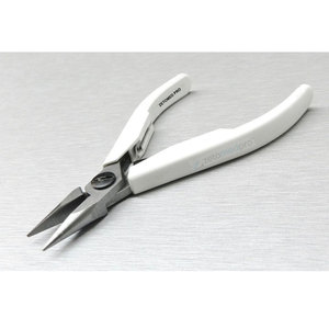 Kit de 4 pinces à bijoux en acier inoxydable pour la fabrication de bijoux, avec coupe-fil, pinces à bec rond, à bec plat et à bec de chaîne - Product Image 6