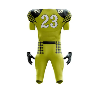 Uniformes de Fútbol Americano Impresos de Primera Calidad, Último Estilo Americano, Transpirables, 100% Poliéster, Ropa Deportiva de Manga Corta - Product Image 4