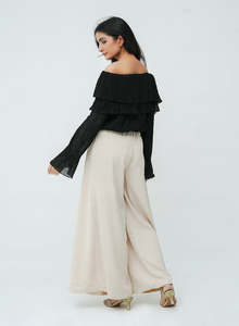 Wholesale <b>Women's</b> Casual Off-Shoulder T-Shirt <b>Short</b> Sleeve Solid Color Eco-Friendly Plain Fashionable Styles <b>for</b> <b>Women</b> - Product Image 2