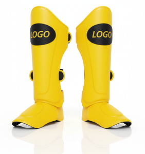 Protectores de Piernas para Entrenamiento de Artes Marciales, Muay Thai, MMA, Protectores de Tibias y Empeines, Protección para los Pies - Product Image 2