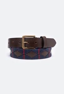 Ceinture de polo de luxe faite à la main en cuir véritable tressé, ceinture équestre de Divine International India - Product Image 5