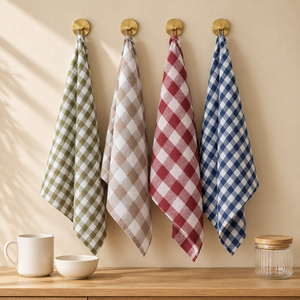 Essuie-tout en coton tissé 100 % pour la cuisine et l'hôtellerie – Lot de chiffons de nettoyage de haute qualité - Product Image 2