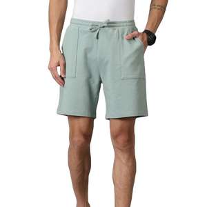 Pantalones Cortos Cargo Casuales para Hombre, Cintura Media, Ligeros, Elásticos, de Secado Rápido, Tela Duradera de Poliéster/Algodón para Deportes y Uso al Aire Libre - Product Image 2