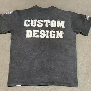Camiseta Personalizada para Hombre, Manga Corta, Cuello Redondo, Algodón Jersey, Casual, con Estampado de Letras y Logotipo Frontal, Corte Regular - Product Image 2