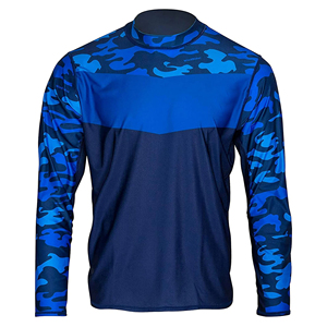 Camisa Deportiva para Hombre, Personalizable con Sublimación, Protección UV, Transpirable, Manga Larga, para Pesca - Product Image 1