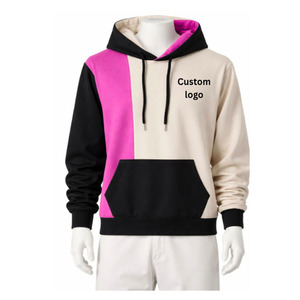 เสื้อฮู้ดดี้โอเวอร์ไซส์สำหรับผู้ชาย ฤดูหนาว สไตล์ไฮสตรีท ผ้าฝ้าย 100% ระบายอากาศได้ดี เป็นมิตรกับสิ่งแวดล้อม แห้งเร็ว มีซิป รับสกรีนโลโก้ตามสั่ง - Product Image 6