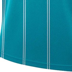 Camiseta de Baloncesto Personalizada Sublimada en Color Verde Azulado para Hombre, Sin Mangas, Cuello en V, Uniforme Deportivo de Equipo, Ligera, Transpirable, de Secado Rápido, 100% - Product Image 6