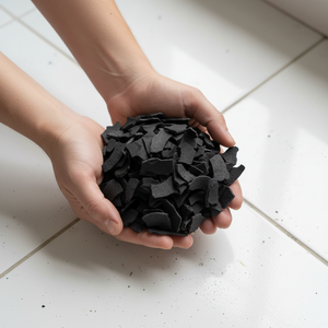 Charbon de bois naturel carbonisé à faible teneur en impuretés, sans soufre - Product Image 2