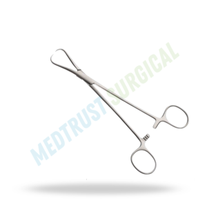 Pinza de Tenaculo Adair de 20 cm, Instrumento Quirúrgico para Ginecología, Cirugía Mamaria y Sujeción de Tejidos - Product Image 4