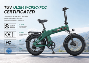<span class=keywords><strong>Bicicleta</strong></span> Eléctrica <span class=keywords><strong>Plegable</strong></span> de 250W, 20 Pulgadas, Batería de Litio de 48V, 120KM de Autonomía, Cuadro de Aluminio, Directo de Fábrica OEM ODM - Product Image 4