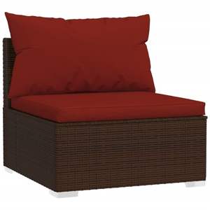 Conjunto de Muebles de Jardín Color Rojo Canela en Tono Marrón - Product Image 6