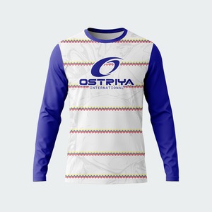 Camisetas de Fútbol para Hombre, Impresión por Transferencia de Calor, Transpirables, 100% Poliéster, para Entrenamiento, Nombres de Equipo Personalizados - Product Image 2