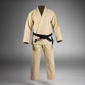 Uniforme de Karate Unisex para Niños, Blanco, Poliéster, Corte Regular, Secado Rápido, Kit de Artes Marciales, En Stock - Product Image 4