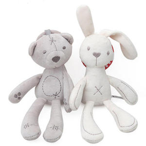 En gros, jouet gonflable pour bébé, pendentif de poussette, carillon à vent et hochet en peluche suspendu au lit, motifs lapin, ours, éléphant, type puzzle - Product Image 3