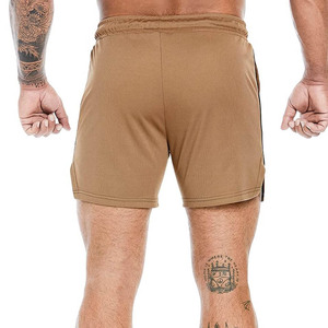 Shorts de football personnalisés pour hommes, unis, avec logo, décontractés, en toile polyester/coton, respirants, écologiques, séchage rapide, service OEM, taille mi-haute - Product Image 4