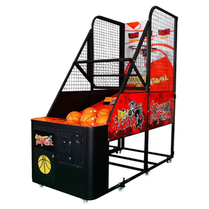 Máquina de Juego Arcade Operada con Monedas, Máquina de Pinball, Baloncesto Electrónico de Calle - Product Image 4