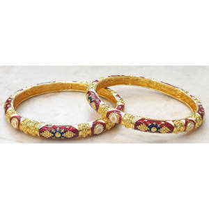 Bracelets en acier inoxydable plaqué or pour femmes Perles de cristal en or 18 carats Bagues incrustées de diamants Cadeaux de mariage Occasions pour femmes - Product Image 3