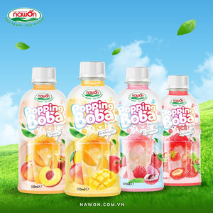 Bebidas de Té Boba Nawon con Jugo de Piña, Boba en Botella PET de 320 ml, Calidad Premium, Fabricante de Bebidas OEM/ODM de Vietnam - Product Image 5
