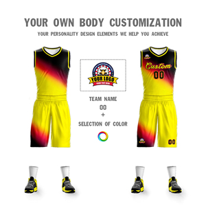 Maillot de sport personnalisé respirant avec design populaire inspiré de l'uniforme de basketball des Golden State, technique d'impression, prix abordable, OEM - Product Image 3