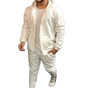 Survêtement Hommes Survêtement Personnalisé 100% Coton T-shirt Blanc Polyester Survêtements Pour Hommes Blanc T-shirt Pour Hommes - Product Image 1