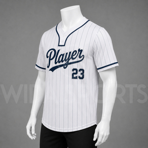Maillots de baseball d'été personnalisés de haute qualité, imprimés par sublimation, 100 % polyester, légers, séchage rapide, respirants, uniformes d'équipe - Product Image 3