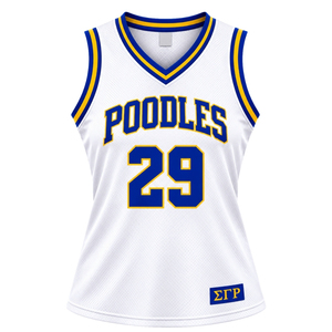 Maillot d'équipe de basket-ball pour femmes, personnalisé, sans manches, respirant, à séchage rapide, pour l'entraînement et les exercices - Product Image 1