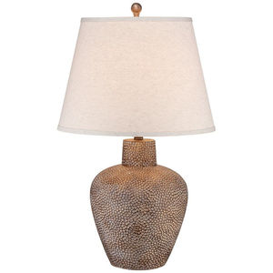 Highest Quality Oversized Hammered Brass Table Lamp With <b>Black</b> <b>Shade</b> For Living Room Decor Home <b>Lighting</b> Indoor <b>Lighting</b> On Sale - Product Image 3