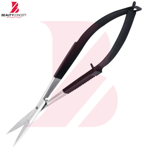 Fabriqué au Pakistan, ciseaux à cuticules en acier inoxydable extra-affûtés de 11 cm, manche confortable, contrôle personnalisable, différentes couleurs. - Product Image 3