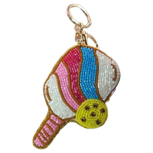Beaded Cactus <b>Keychain</b> Handmade Seed Bead Embroidery Carabiner Charm <b>Custom</b> Shape Cuté Style Woven Design - Product Image 4