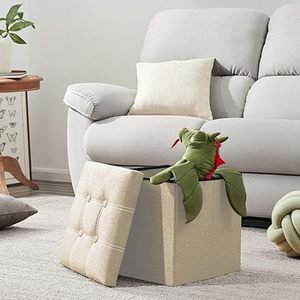 Customised Modern Design <b>Storage</b> Ottoman <b>Stool</b> Tray Cover Versatile Furniture for Hotel School Apartment for Living Room Bedroom - Product Image 4