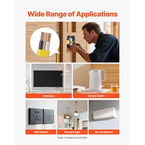 Cavo Elettrico Residenziale NM-B 14AWG/2C con Anima in Rame ad Alta Purezza, Guaina in PVC, Non Metallico, per Interni - Product Image 6