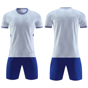 Tenue de football imprimée respirante de haute qualité, vêtements d'équipe personnalisés, sportswear extensible dans quatre directions, anti-humidité, vente en gros - Product Image 5