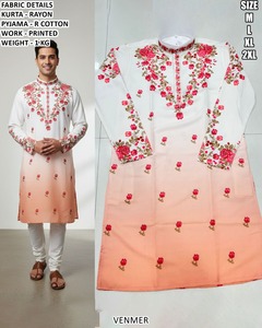 Kurta rosso terra <span class=keywords><strong>Sufi</strong></span> - Product Image 3