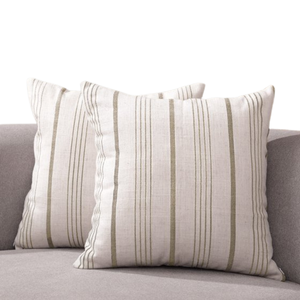 Coussin de canapé personnalisé, carré, en polyester, motif végétal crème, décoration de salon, vente en gros OEM - Product Image 4