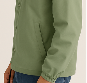 Plain Men <b>Coaches</b> Jackets With Custom Logo Printing And Embroidery Lightweight Windproof Men Winter <b>Coaches</b> Jackets Breathable - Product Image 3