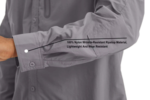 Camisetas de pesca de poliéster para hombre, ligeras y cómodas, de Puerto Rico, con bajo MOQ, el mejor producto. - Product Image 6