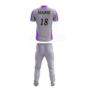 Vêtements de sport d'équipe personnalisés avec logo imprimé, design tendance, uniformes de cricket en différentes couleurs, très demandés - Product Image 3