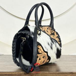 กระเป๋าเดินทางหนังวัวแท้สไตล์ตะวันตก งานแฮนด์เมด ดีไซน์หรูหราทันสมัย สำหรับผู้หญิง รุ่น OEM ODM - Product Image 1