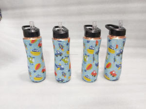 กระติกน้ำสแตนเลสขนาด950มล. & 750มล. ทำจากทองแดงเคลือบเงาเป็นมิตรต่อสิ่งแวดล้อมสามารถปรับแต่งโลโก้ได้ - Product Image 2