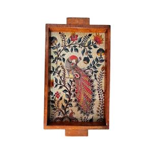 Antique Rectangle Bois Imprimé Dîner Plateau De Service Taille Personnalisée Peint À La Main pour La Maison En Bois Artisanat Boîtes En Bois Signes Muraux - Product Image 4