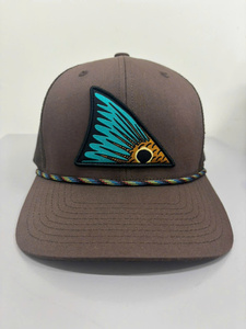 Casquettes de camionneur unisexes marron respirantes et imperméables, personnalisables avec logo OEM, haute qualité, vente en gros par Injae Vina - Product Image 1