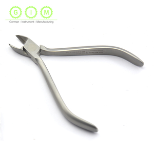 Mini Ergonomic Ligature Cutter 12-Jaw Positions Metal Inserted Jaw Rust-Free Dental Orthodontic Plier for Soft <b>Wires</b> 0.015" - Product Image 3