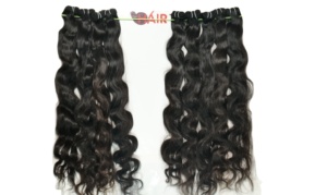 100% naturel vague de corps faisceaux en gros aucun traitement chimique brut vierge Machine Double trame indien Extensions de cheveux humains - Product Image 5