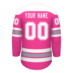 Maillot de hockey sur glace en gros, personnalisable avec graphiques détaillés, design d'équipe pour joueurs, entraînement de club, uniforme de match, maillot de hockey - Product Image 2
