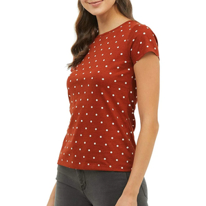 T-shirts pour femmes de qualité supérieure avec impression personnalisée, respirants, à séchage rapide, légers, surdimensionnés, service OEM - Product Image 6