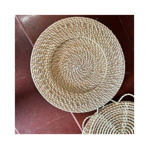 Platos de Mimbre Hechos a Mano en Vietnam, Plato de Servir de Ratán Natural para Uso en el Hogar y Restaurantes - Product Image 3